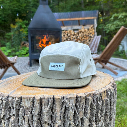 GFC Camper Cap - Organic Olive and Bone